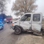 03.11.2025. Łomno. Wypadek / źródło: PSP Starachowice