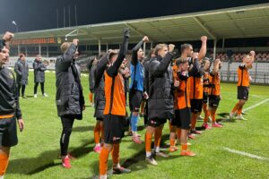 29.11.2025. Ostrowiec Św. Betclic 3. liga. KSZO 1929 Ostrowiec - Wisłoka Dębica / Fot. Kamil Król - Radio Kielce