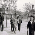 Kielce. Ulica Paderewskiego. 1968 rok. Skrzyżowanie ulic Paderewskiego (wówczas ulicy Buczka) i Solnej / źródło: fotopolska.eu