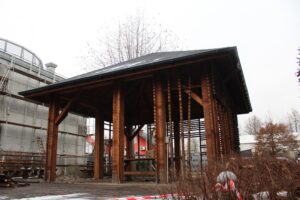 Bajkowa rewolucja w Pacanowie już trwa - Radio Kielce 28.11.2025. Europejskie Centrum Bajki w Pacanowie. Prace modernizacyjne / Fot. Marta Gajda-Kruk - Radio Kielce