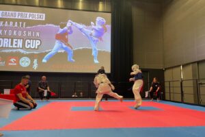 Udane Grand Prix Polski w Centrum Kongresowym w Kielcach - Radio Kielce Centrum Kongresowe Targów Kielce. Grand Prix Polski Karate Kyokushin Orlen Cup 2025/ Fot. Rafał Szymczyk - Radio Kielce