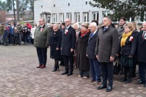 Skarżysko-Kamienna. Nadanie imienia Braci Krajewskich skwerowi przy ul. Legionów i Al. Jana Pawła II / Fot. Anna Głąb - Radio Kielce