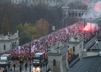 11.11.2025. Warszawa. Obchody Narodowego Święta Niepodległości / Fot. PAP/Paweł Supernak