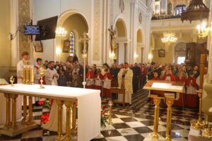 11.11.2025. Połaniec. Uroczystości z okazji 125. rocznicy konsekracji kościoła św. Marcina / Fot. ks. Grzegorz Słodkowski