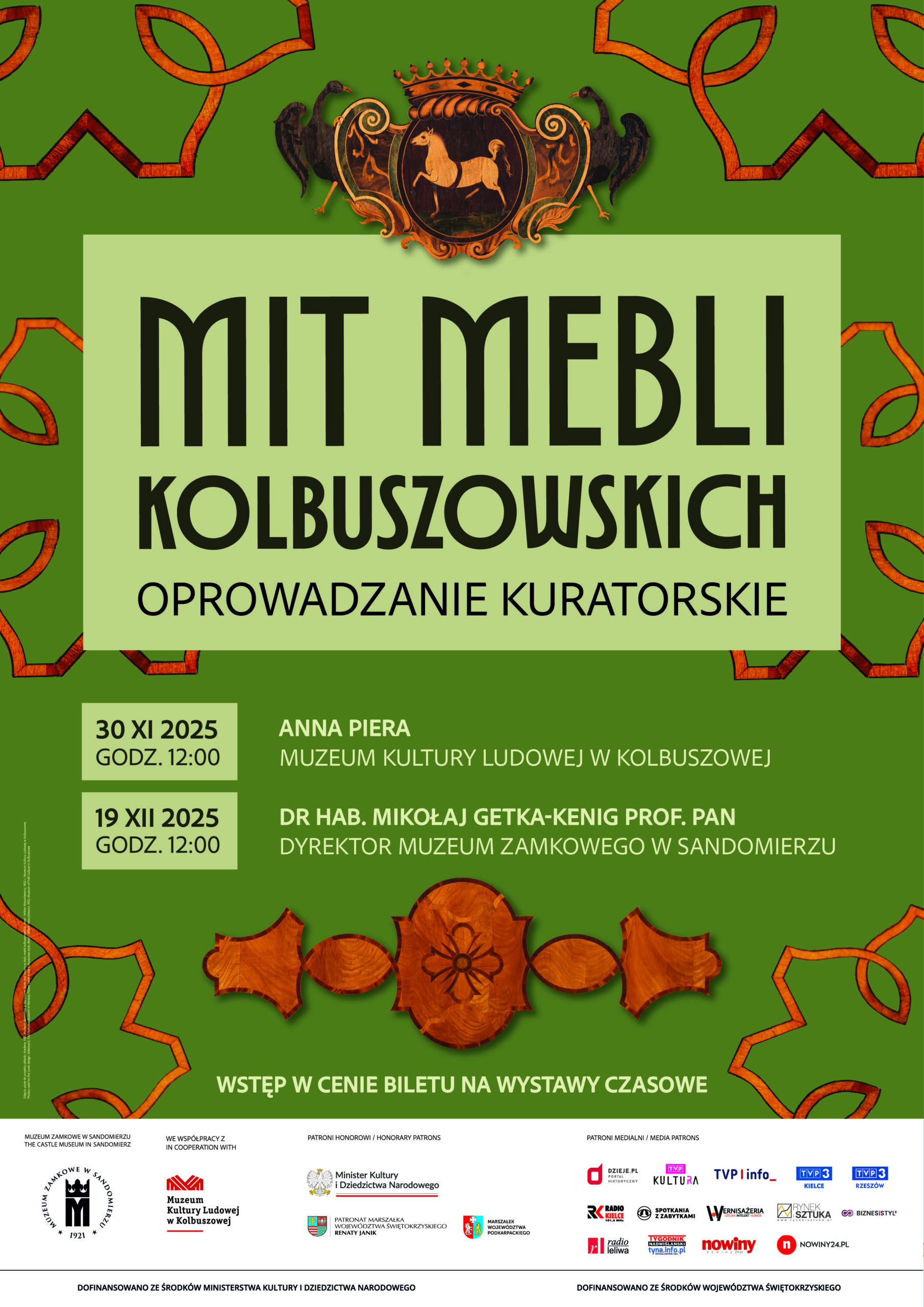 Mit mebli kolbuszowskich. Oprowadzania kuratorskie po wystawie - Radio Kielce