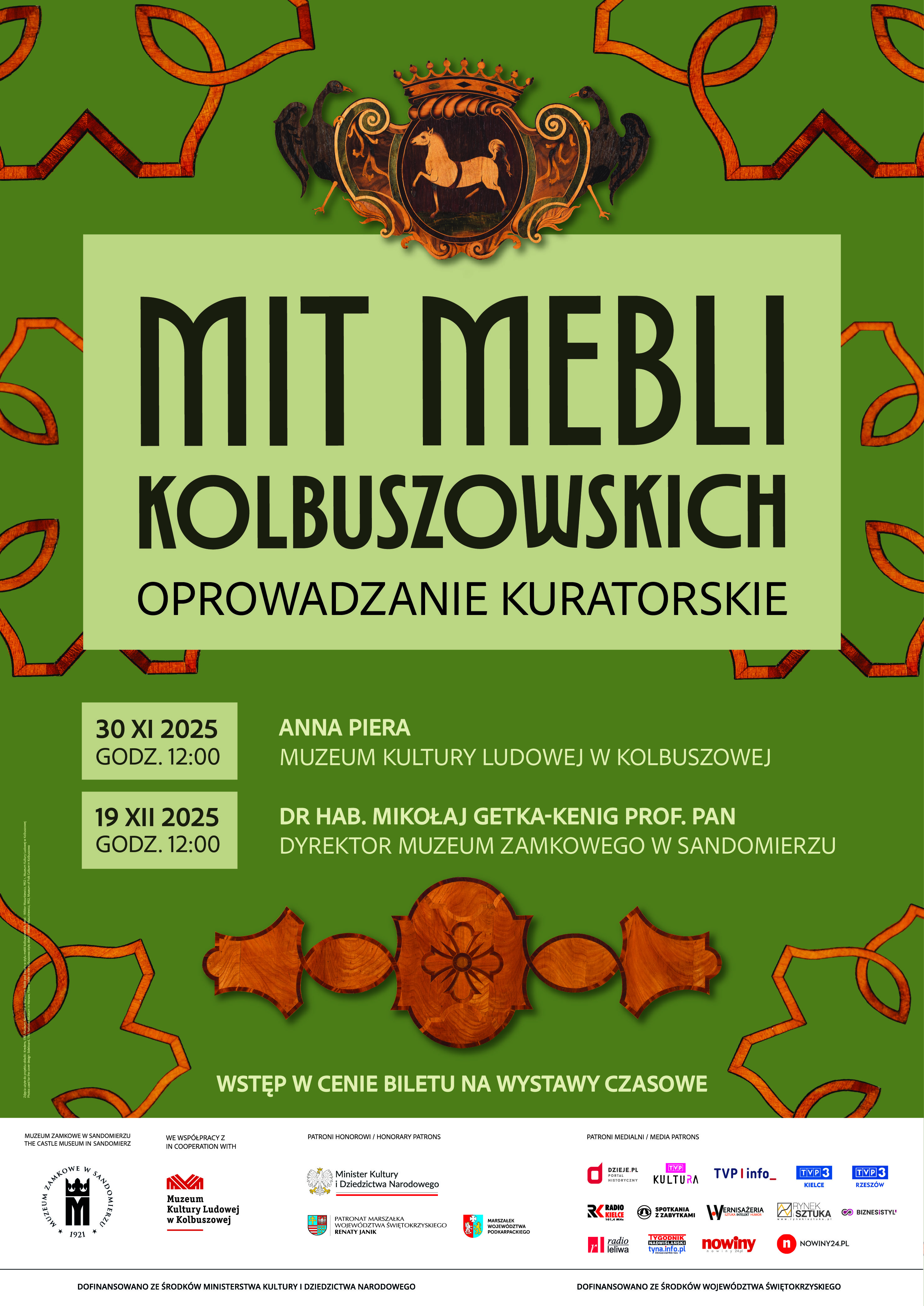 Mit mebli kolbuszowskich. Oprowadzania kuratorskie po wystawie
