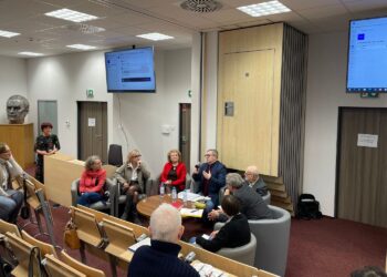 Jak Żeromski wpływa na nasze życie? - Radio Kielce 20.11.2025. Kielce. Ogólnopolska konferencja naukowa „Żeromski OdNowa. Co się stało z tym dziedzictwem?” / Fot. Daniel Lenart - Radio Kielce