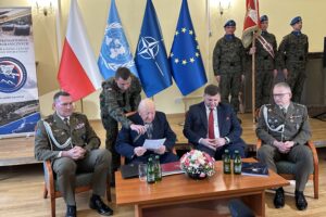 28.11.2025. Kielce. CPdMZ. 104. urodziny Mieczysława Kasińskiego - weterana Batalionów Chłopskich / Fot. Konrad Chruściel - Radio Kielce