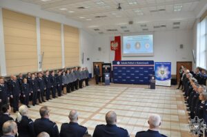 21.11.2025. Katowice. Finał V Ogólnopolskiego Turnieju Służby Dyżurnej Jednostek Organizacyjnych Policji / źródło: policja świętokrzyska