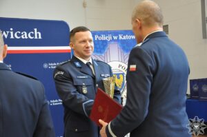 21.11.2025. Katowice. Finał V Ogólnopolskiego Turnieju Służby Dyżurnej Jednostek Organizacyjnych Policji / źródło: policja świętokrzyska