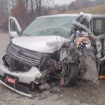 Wypadek w gminie Pawłów. Kierowca trafił do szpitala