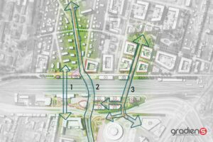 Koncepcja „Nowego Miasta” gotowa. Wkrótce konsultacje społeczne - Radio Kielce Kielce. Koncepcja „Nowego Miasta” / źródło: Urząd Miasta Kielce