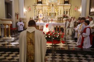 11.11.2025. Połaniec. Uroczystości z okazji 125. rocznicy konsekracji kościoła św. Marcina / Fot. ks. Grzegorz Słodkowski