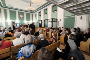 12.11.2025. Kielce. Sąd Okręgowy w Kielcach. Akcja „Senior w sądzie” / Fot. Dariusz Kuc - Radio Kielce