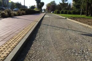 W gminie Połaniec powstaną kolejne ścieżki rowerowe - Radio Kielce Postępy prac przy budowie ścieżki rowerowej od ul. Żapniowskiej do elektrowni / Fot. Urząd Miasta i Gminy w Połańcu