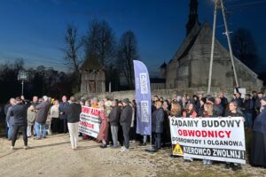 12.11.2025. Dobrowoda. Program „Interwencja” TVP3 Kielce i Radia Kielce / Fot. Arkadiusz Miller - Radio Kielce