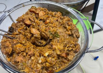 15.11.2025. Wilczyce. Konkurs kulinarny na tradycyjny bigos / Fot. Grażyna Szlęzak-Wójcik - Radio Kielce