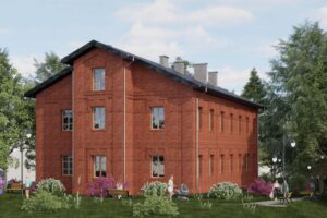 Stara kamienica zyska nowe życie... i lokatorów - Radio Kielce Ostrowiec Świętokrzyski. Wizualizacja remontu kamienicy przy ul. Osadowej / Fot. UM Ostrowiec