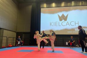 Udane Grand Prix Polski w Centrum Kongresowym w Kielcach - Radio Kielce Centrum Kongresowe Targów Kielce. Grand Prix Polski Karate Kyokushin Orlen Cup 2025/ Fot. Rafał Szymczyk - Radio Kielce