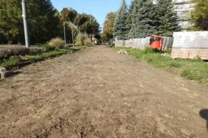 W gminie Połaniec powstaną kolejne ścieżki rowerowe - Radio Kielce Postępy prac przy budowie ścieżki rowerowej od ul. Żapniowskiej do elektrowni / Fot. Urząd Miasta i Gminy w Połańcu