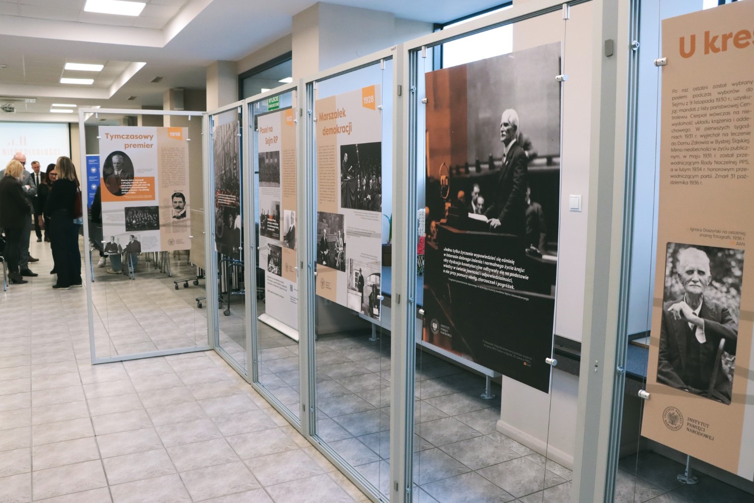 Ignacy Daszyński. Wystawa pokazuje jednego z ojców niepodległości - Radio Kielce Kielce. Centrum Edukacyjne IPN „Przystanek Historia” w Kielcach. Wystawa / Fot. Instytut Pamięci Narodowej Delegatura w Kielcach - Facebook