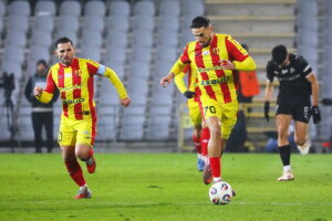 29.11.2025. Kielce. Mecz Korona Kielce - Cracovia Kraków / Fot. Wiktor Taszłow - Radio Kielce