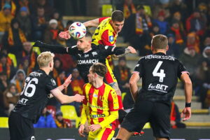 29.11.2025. Kielce. Mecz Korona Kielce - Cracovia Kraków / Fot. Wiktor Taszłow - Radio Kielce