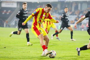 29.11.2025. Kielce. Mecz Korona Kielce - Cracovia Kraków / Fot. Wiktor Taszłow - Radio Kielce