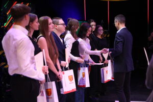 02.12.2025. Kielce. Wręczenie Stypendiów Miasta Kielce / Fot. Wiktor Taszłow - Radio Kielce