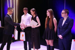 02.12.2025. Kielce. Wręczenie Stypendiów Miasta Kielce / Fot. Wiktor Taszłow - Radio Kielce