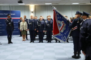 02.12.2025. Kielce. Ślubowanie nowo przyjętych policjantów / Fot. Wiktor Taszłow - Radio Kielce