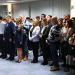 02.12.2025. Kielce. Ślubowanie nowo przyjętych policjantów / Fot. Wiktor Taszłow - Radio Kielce