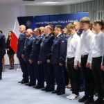 02.12.2025. Kielce. Ślubowanie nowo przyjętych policjantów / Fot. Wiktor Taszłow - Radio Kielce