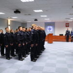 02.12.2025. Kielce. Ślubowanie nowo przyjętych policjantów / Fot. Wiktor Taszłow - Radio Kielce