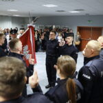 02.12.2025. Kielce. Ślubowanie nowo przyjętych policjantów / Fot. Wiktor Taszłow - Radio Kielce