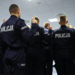 02.12.2025. Kielce. Ślubowanie nowo przyjętych policjantów / Fot. Wiktor Taszłow - Radio Kielce