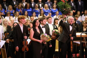 04.12.2025. Kielce. Jubileusz 80-lecia istnienia szkoły muzycznej w Kielcach / Fot. Wiktor Taszłow - Radio Kielce