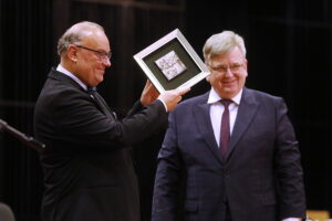 04.12.2025. Kielce. Jubileusz 80-lecia istnienia szkoły muzycznej w Kielcach / Fot. Wiktor Taszłow - Radio Kielce