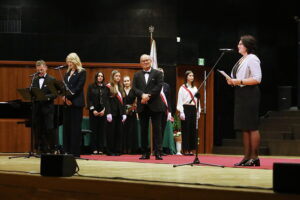 04.12.2025. Kielce. Jubileusz 80-lecia istnienia szkoły muzycznej w Kielcach / Fot. Wiktor Taszłow - Radio Kielce