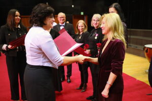 04.12.2025. Kielce. Jubileusz 80-lecia istnienia szkoły muzycznej w Kielcach / Fot. Wiktor Taszłow - Radio Kielce
