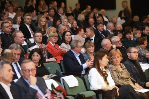 04.12.2025. Kielce. Jubileusz 80-lecia istnienia szkoły muzycznej w Kielcach / Fot. Wiktor Taszłow - Radio Kielce