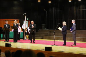 04.12.2025. Kielce. Jubileusz 80-lecia istnienia szkoły muzycznej w Kielcach / Fot. Wiktor Taszłow - Radio Kielce