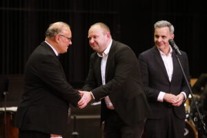 04.12.2025. Kielce. Jubileusz 80-lecia istnienia szkoły muzycznej w Kielcach / Fot. Wiktor Taszłow - Radio Kielce