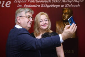 04.12.2025. Kielce. Jubileusz 80-lecia istnienia szkoły muzycznej w Kielcach / Fot. Wiktor Taszłow - Radio Kielce