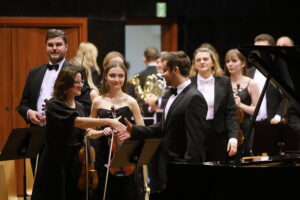 04.12.2025. Kielce. Jubileusz 80-lecia istnienia szkoły muzycznej w Kielcach / Fot. Wiktor Taszłow - Radio Kielce