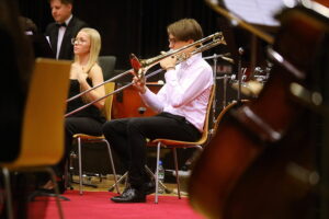 04.12.2025. Kielce. Jubileusz 80-lecia istnienia szkoły muzycznej w Kielcach / Fot. Wiktor Taszłow - Radio Kielce