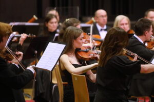 04.12.2025. Kielce. Jubileusz 80-lecia istnienia szkoły muzycznej w Kielcach / Fot. Wiktor Taszłow - Radio Kielce