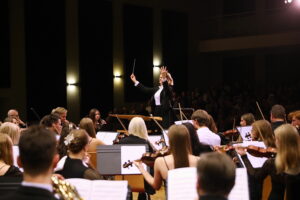 04.12.2025. Kielce. Jubileusz 80-lecia istnienia szkoły muzycznej w Kielcach / Fot. Wiktor Taszłow - Radio Kielce