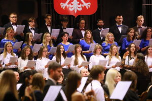 04.12.2025. Kielce. Jubileusz 80-lecia istnienia szkoły muzycznej w Kielcach / Fot. Wiktor Taszłow - Radio Kielce