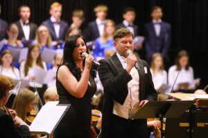 04.12.2025. Kielce. Jubileusz 80-lecia istnienia szkoły muzycznej w Kielcach / Fot. Wiktor Taszłow - Radio Kielce